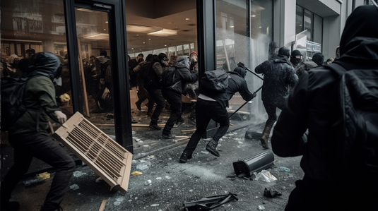When chaos arrives